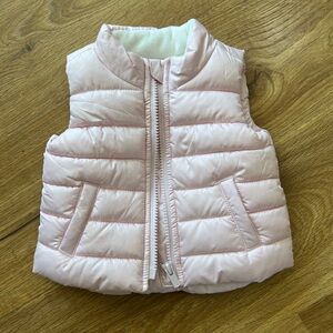 3-6 month old navy puffer vest